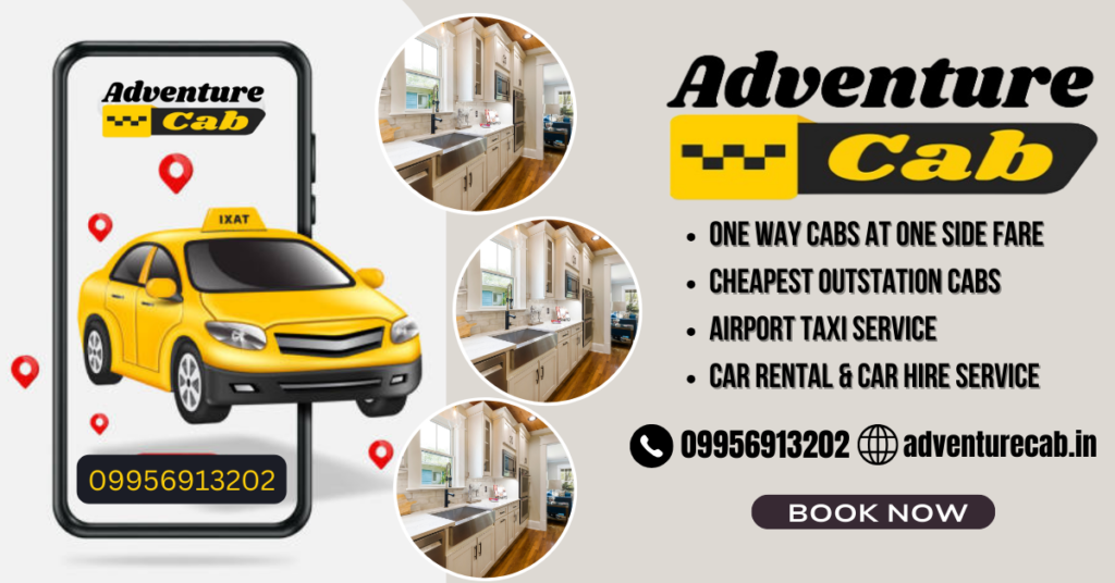 Outstation Taxi Service & One Way Cab Booking, Airport Taxi - Adventure Cab